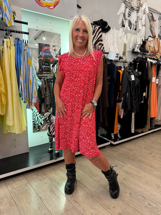 Robe liberty rouge