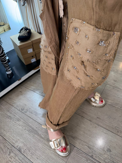 Pantalon camel