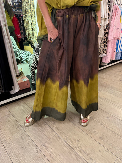Chemise duo jupe culotte