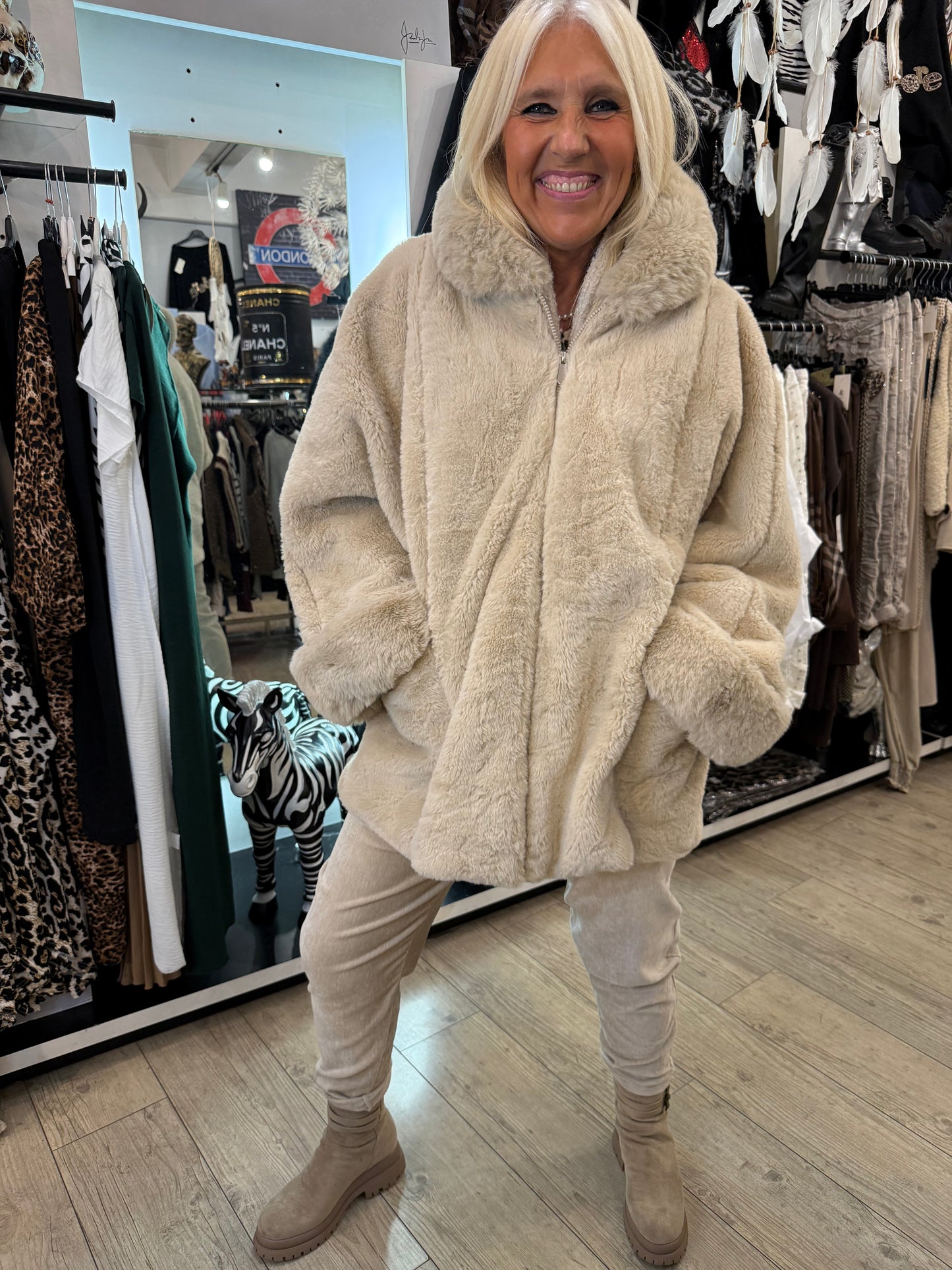 Manteau beige Solange