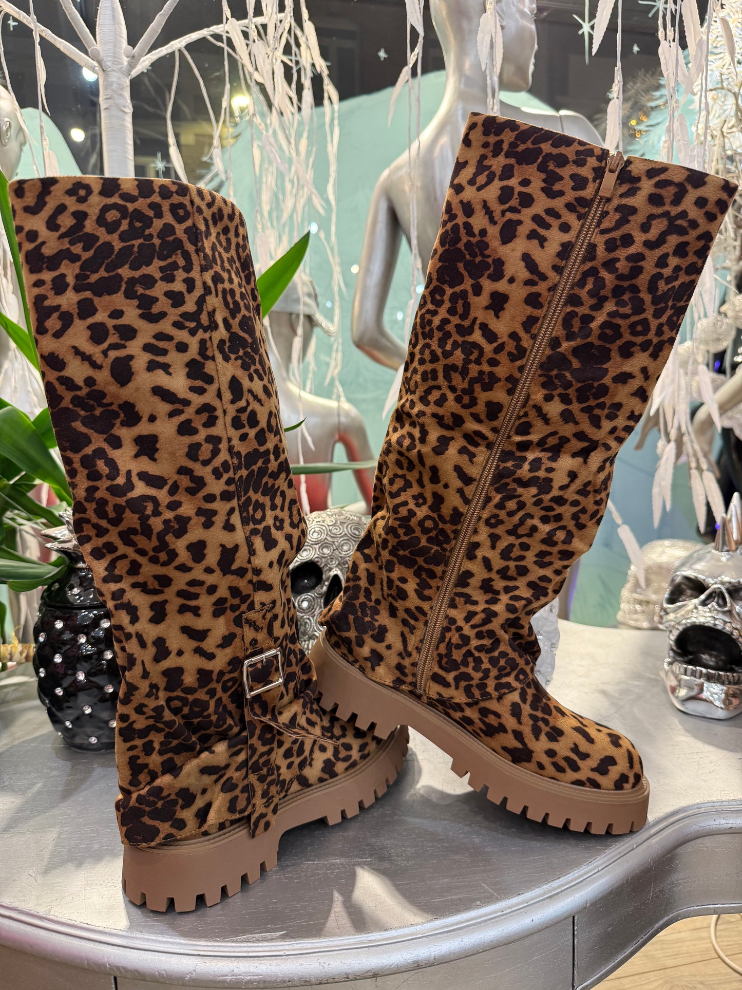 Boots bottes léopard