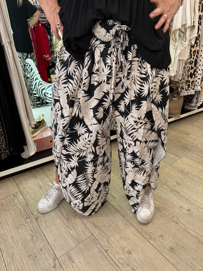 Pantalon porte feuille noir