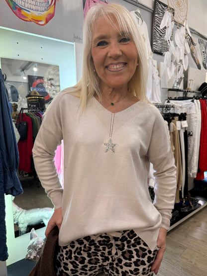 Pull star beige