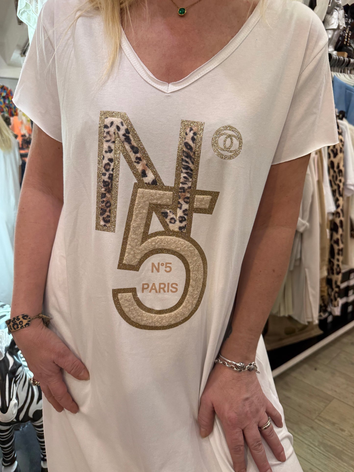 Robe N5 blanc
