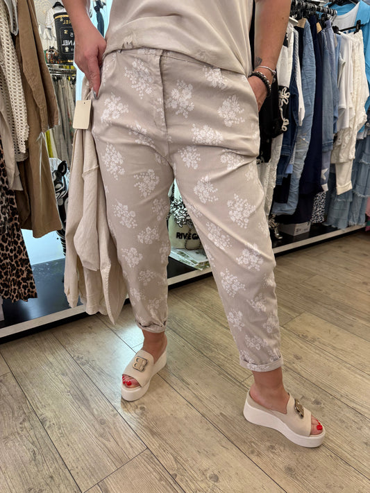 Pantalon Flora mastic
