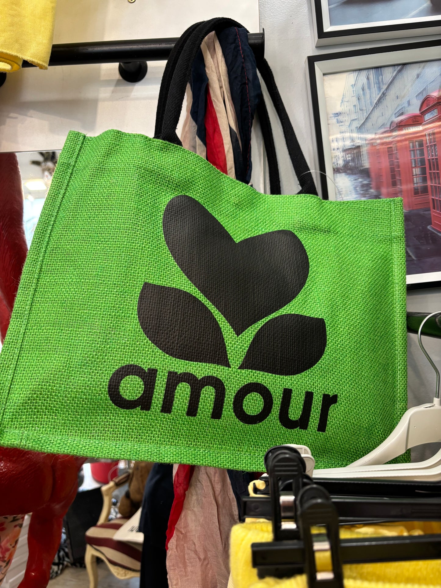 Sac amour vert