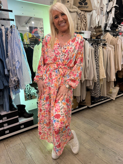 Robe Émilie rose