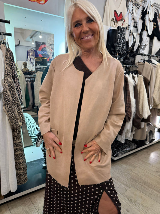Veste fly beige