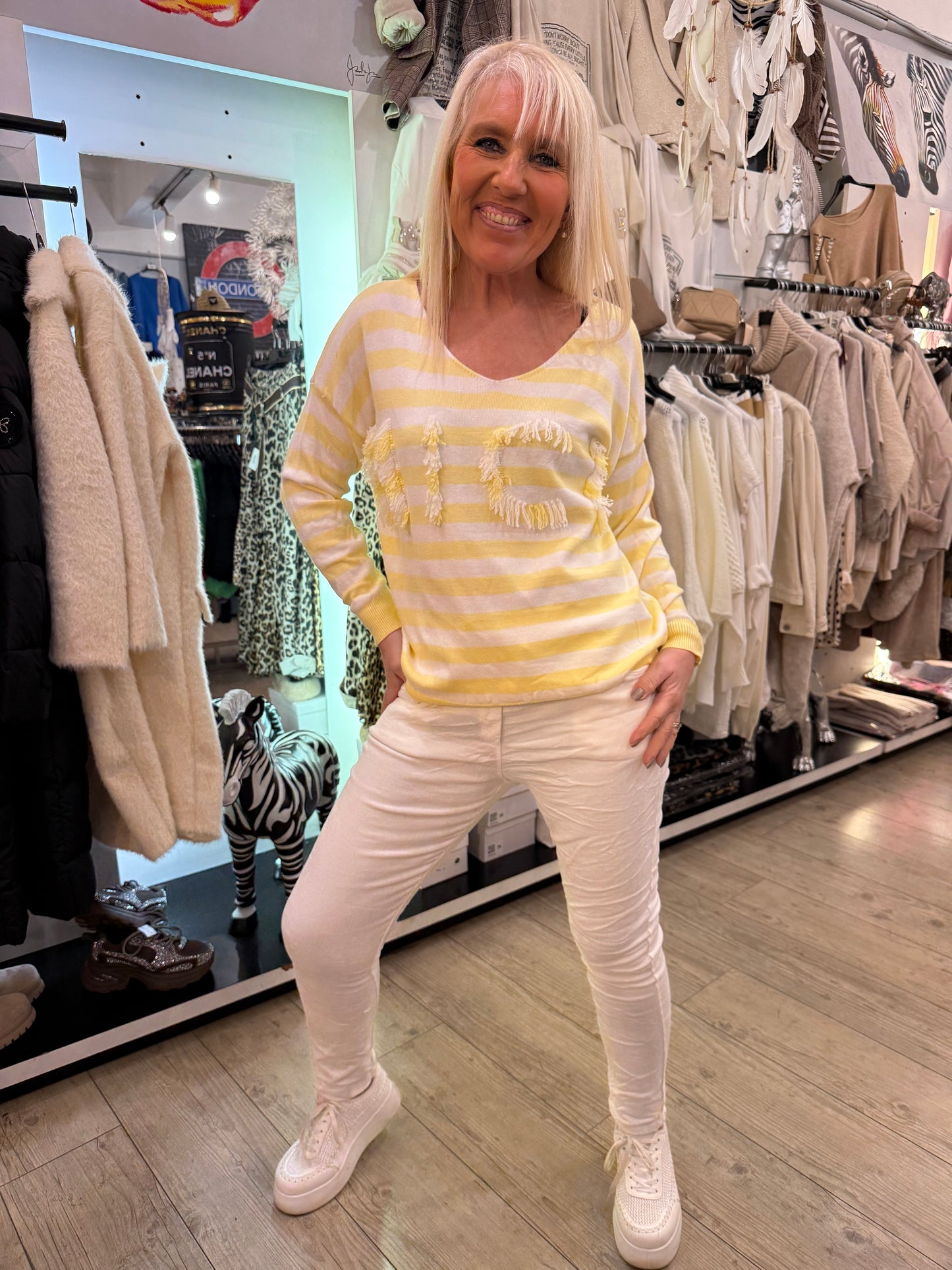 Pull St Malo jaune