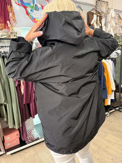 Veste coup de vent noir