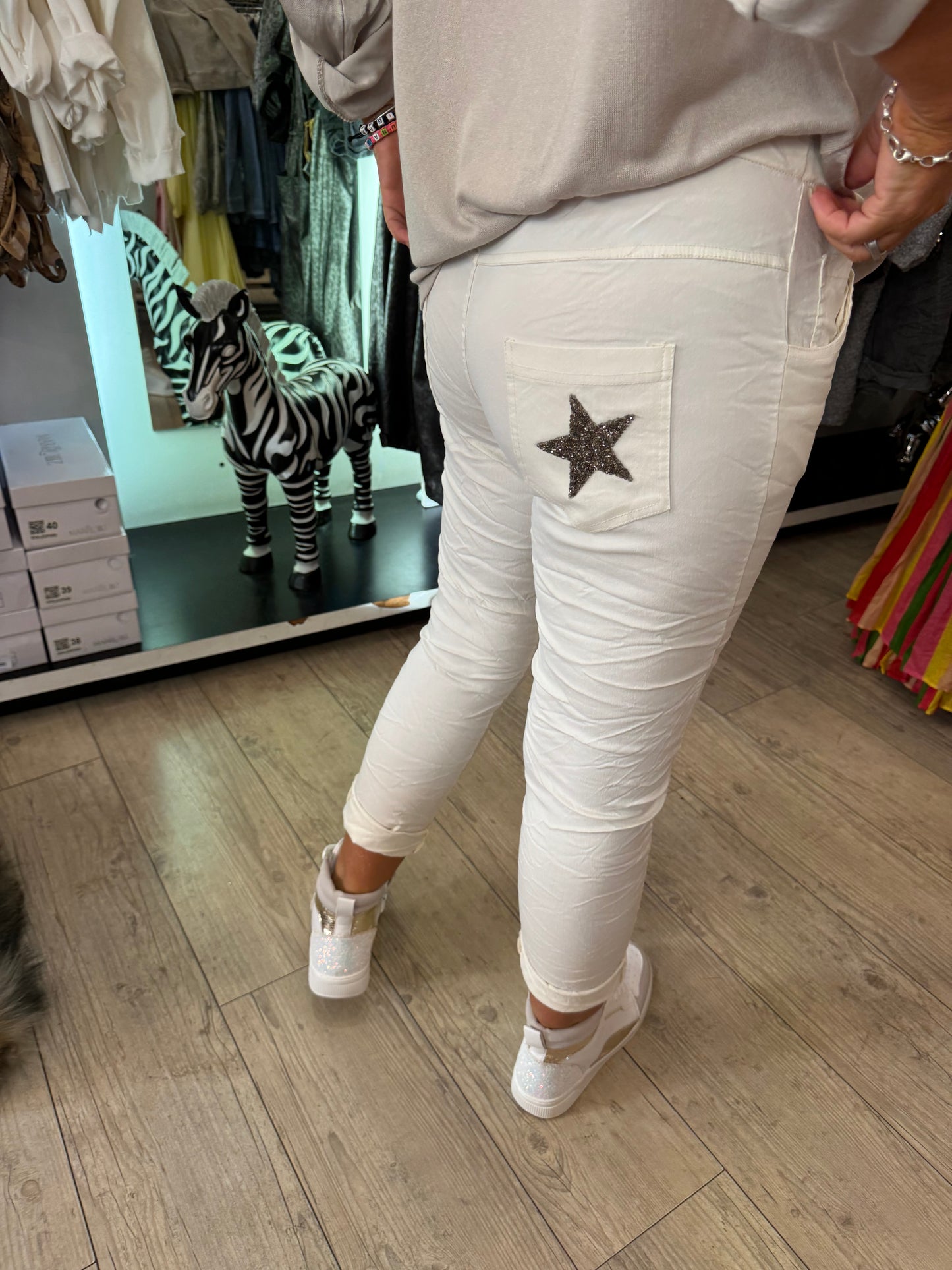 Pantalon magique écru