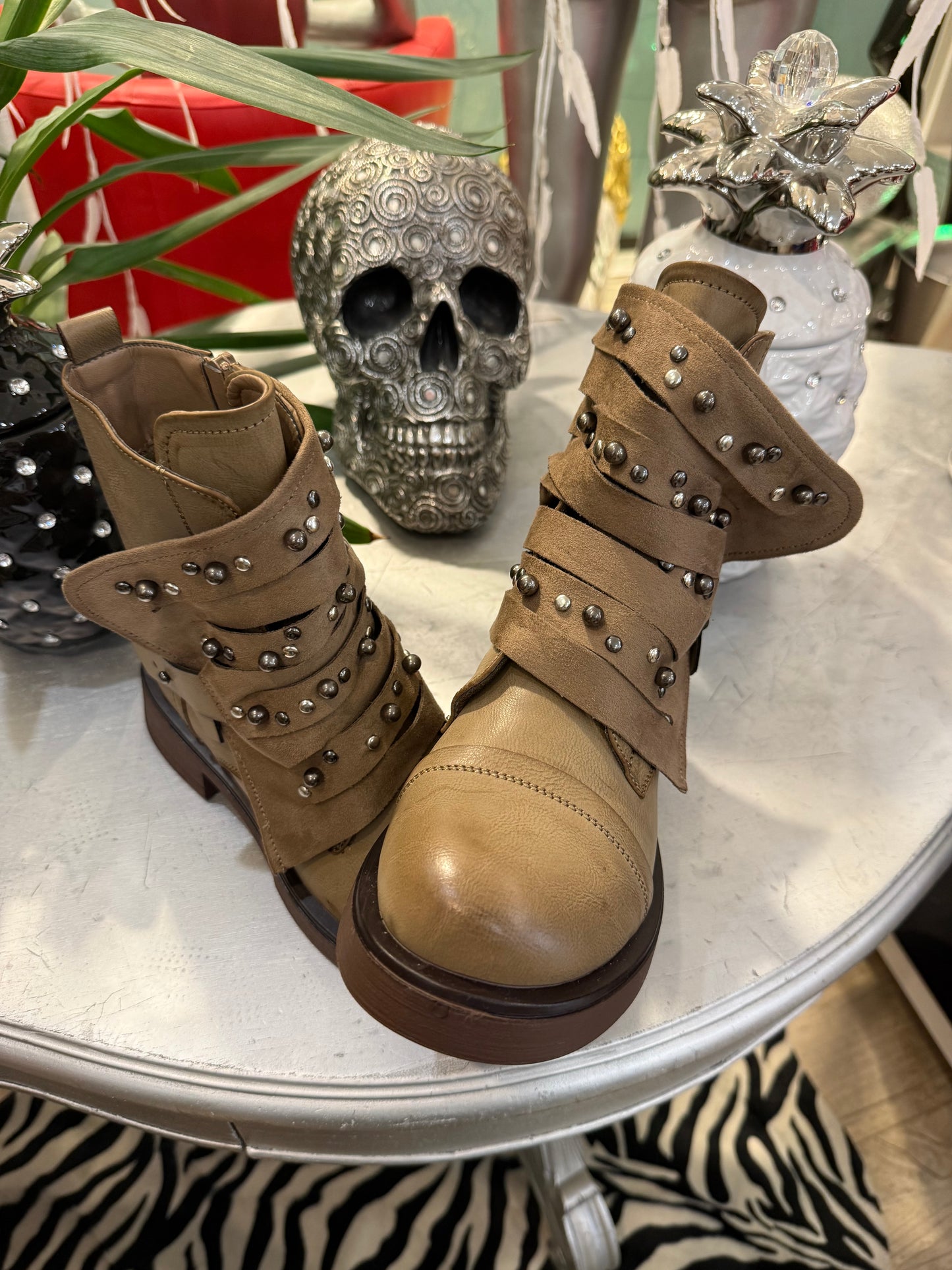 Boots beige Lina