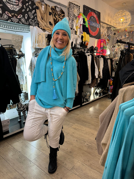 Bonnet turquoise