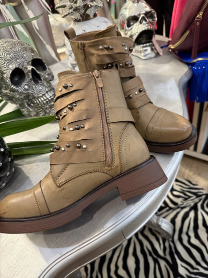 Boots beige Lina