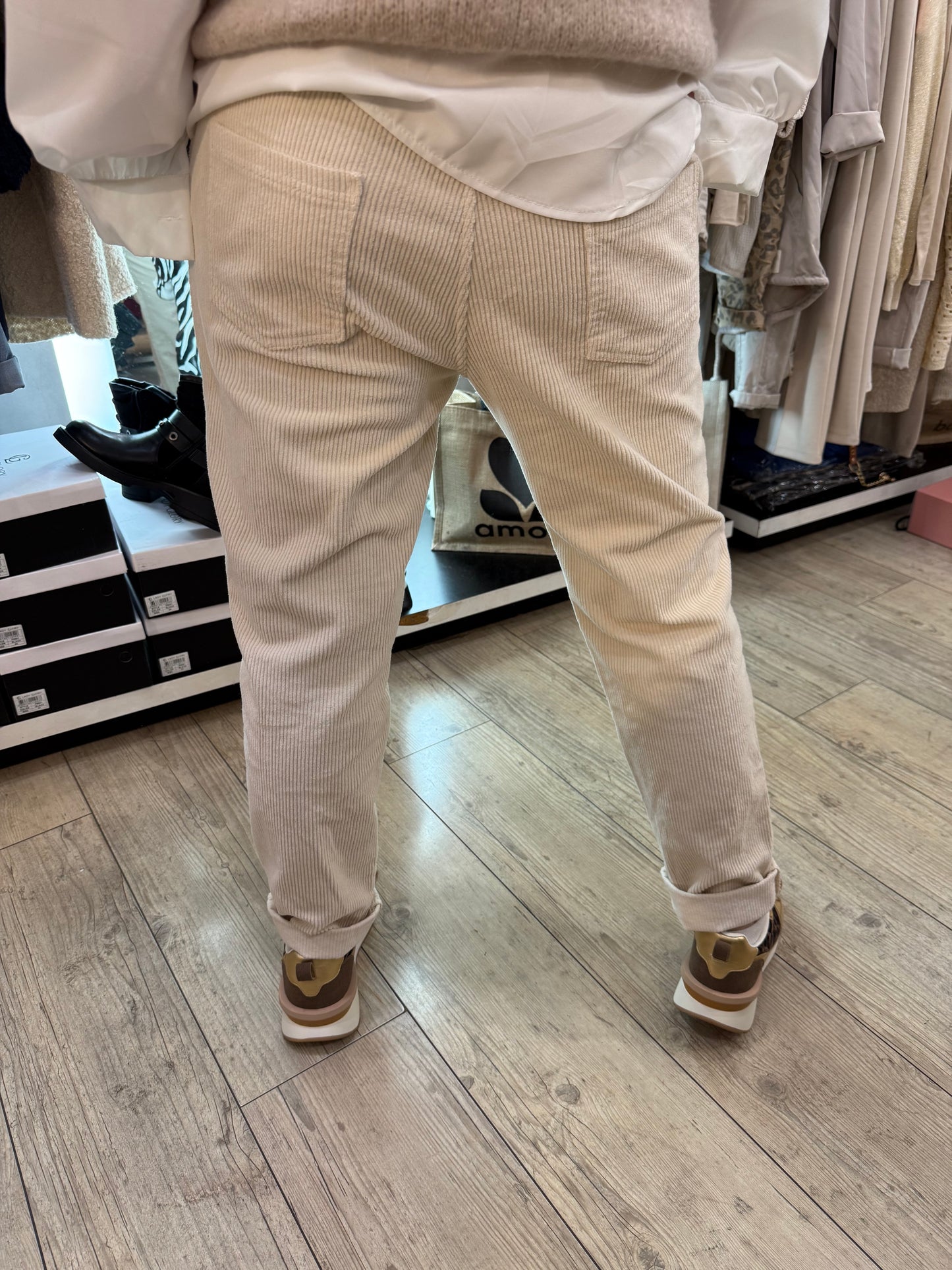 Pantalon Valentine beige
