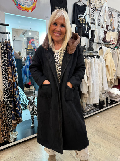 Manteau noir Wilfrid