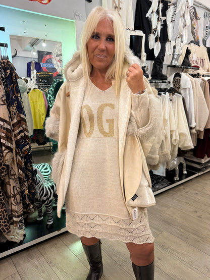 Robe vogue beige