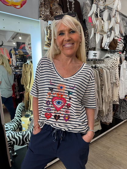 T shirt marinière