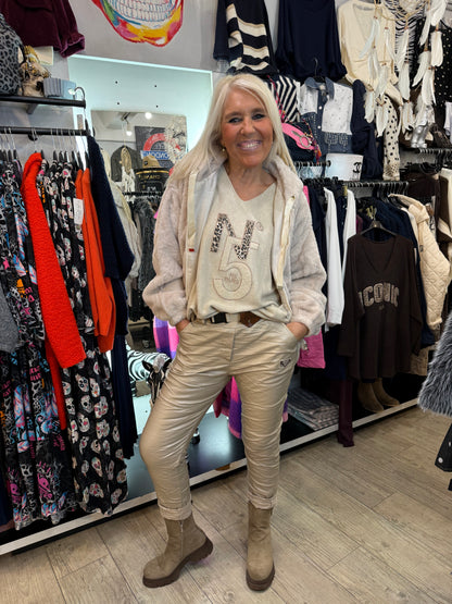 Veste Maryse beige