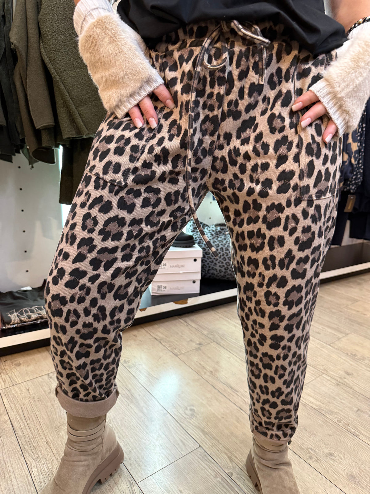 Pantalon léopard joe
