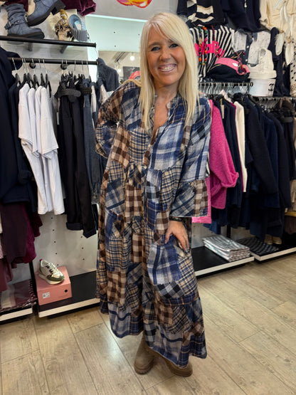 Robe boheme patchwork