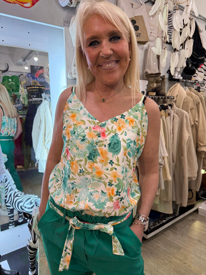 Top Émilie vert
