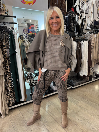 Veste wonder taupe