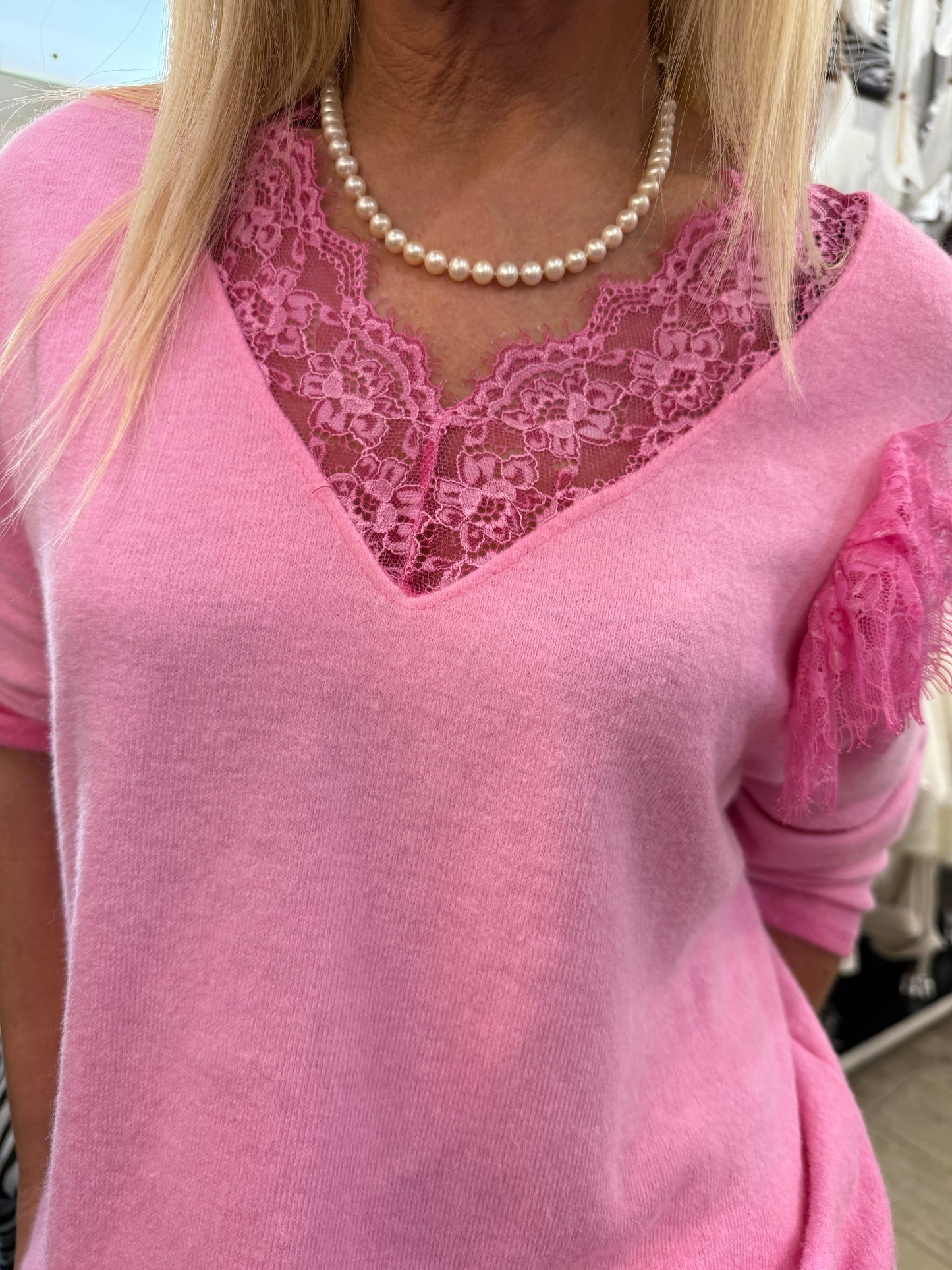 Pull la merveille rose