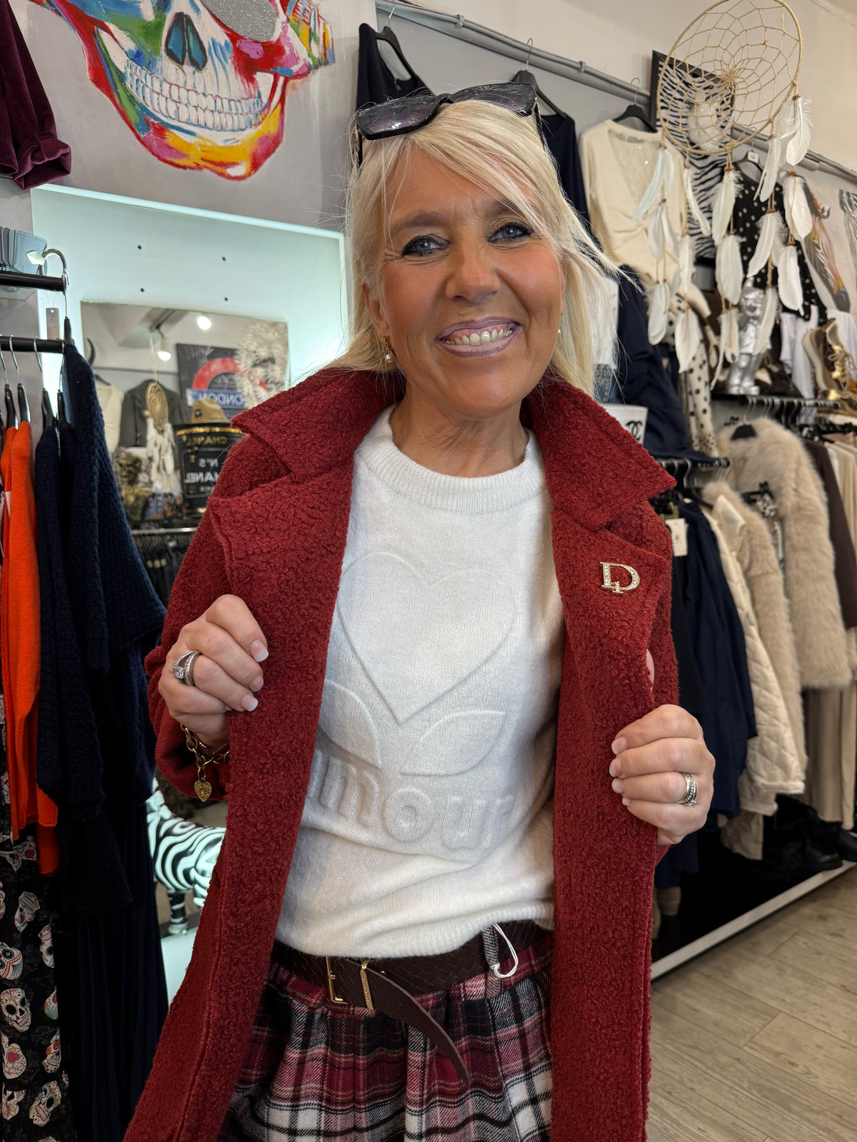 Manteau bouclette brik