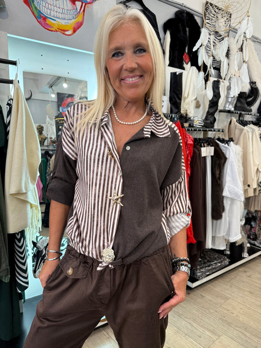Chemise Emma choco