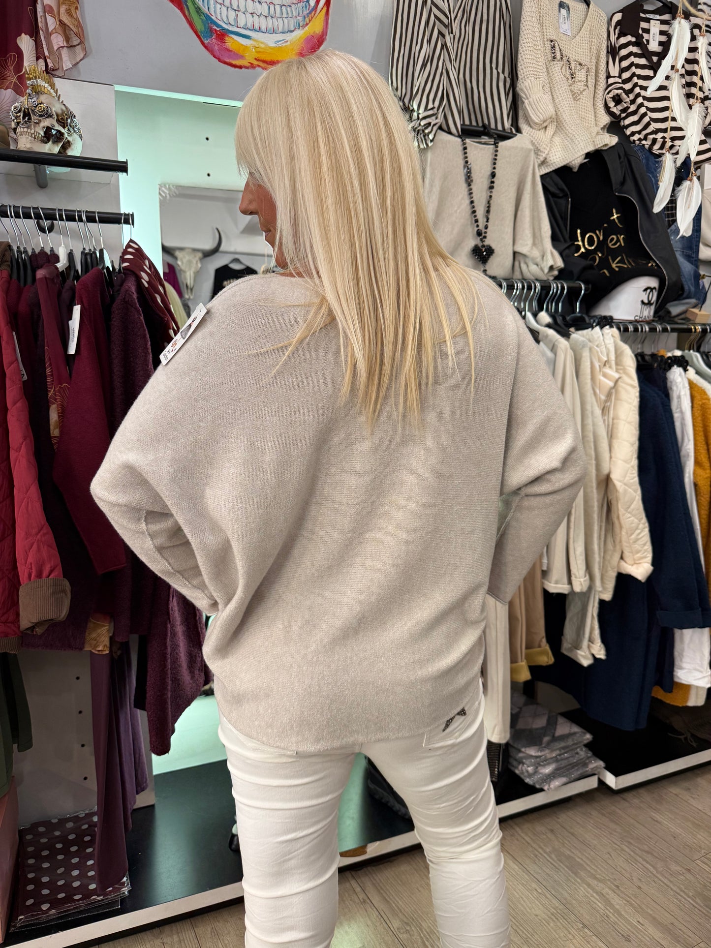 Pull j adore beige