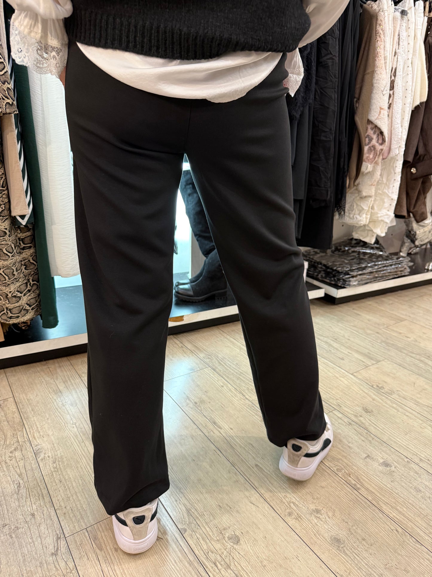 Pantalon couronne noir