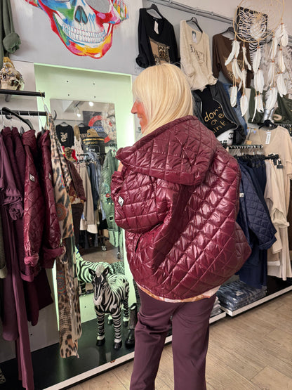 Doudoune fashion bordeaux