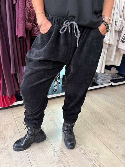 Pantalon velours noir