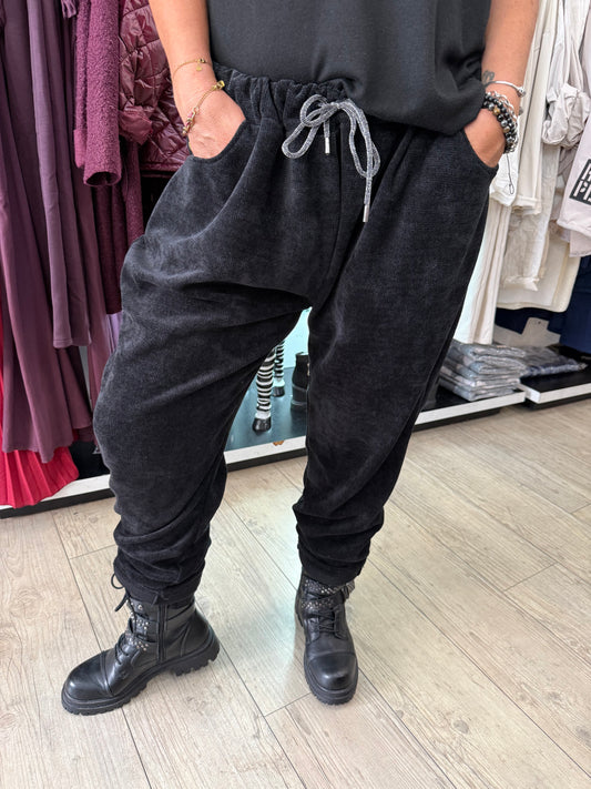 Pantalon velours noir