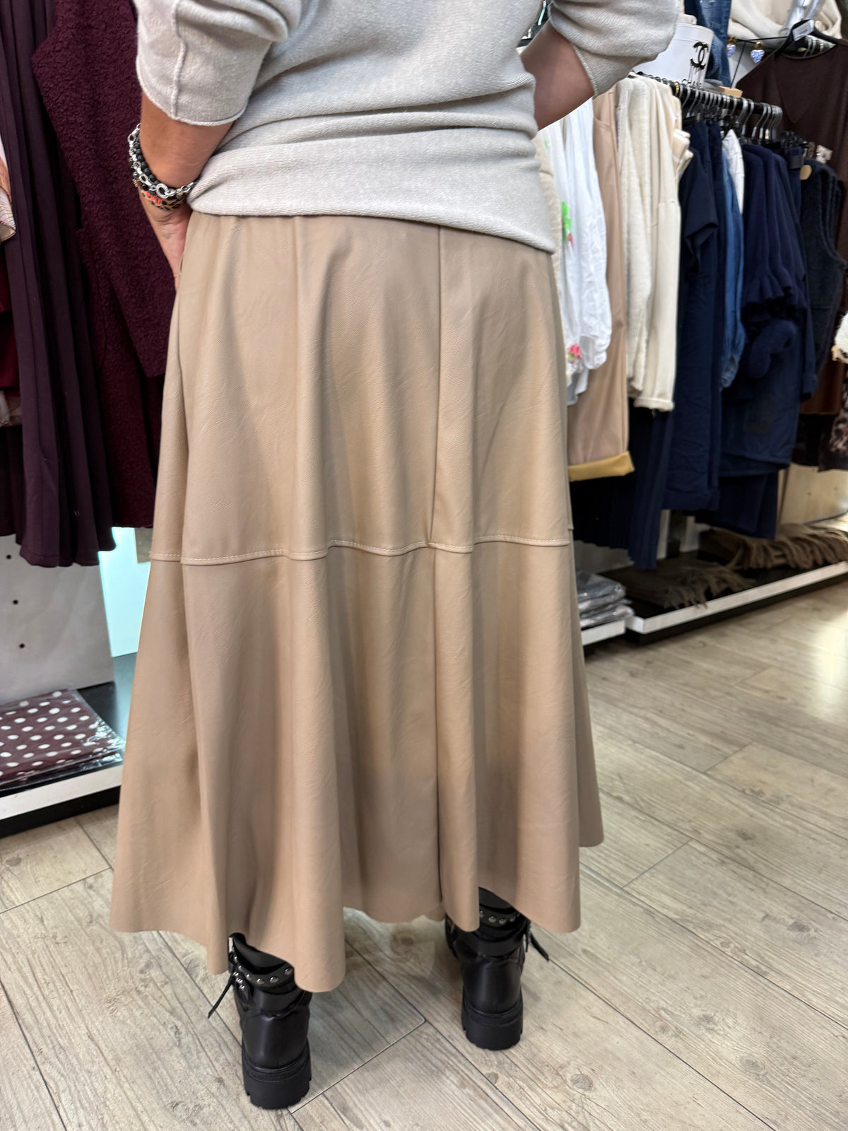 Jupe zanzibar beige