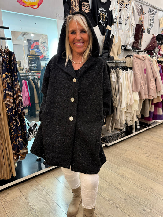 Manteau Camille noir