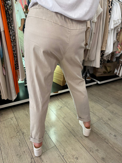 Pantalon magique beige gde taille
