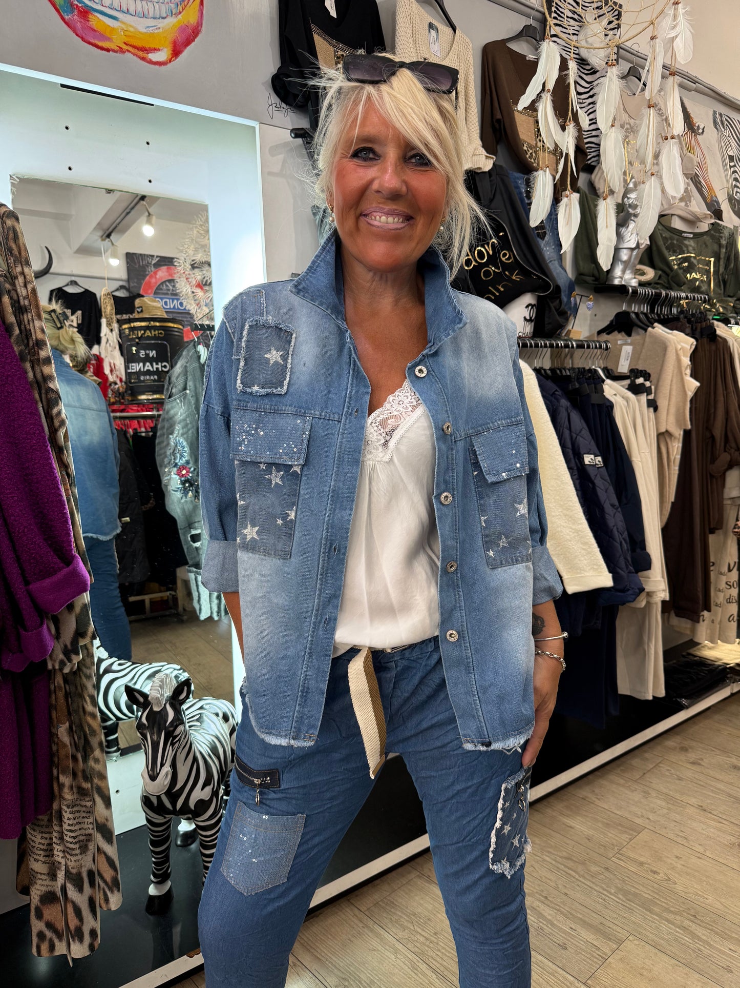 Veste jean