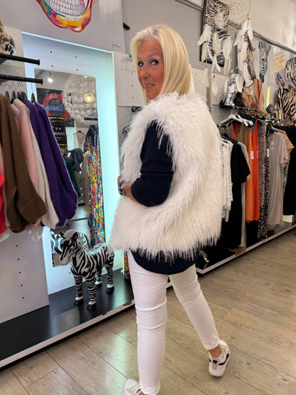 Gilet loli blanc