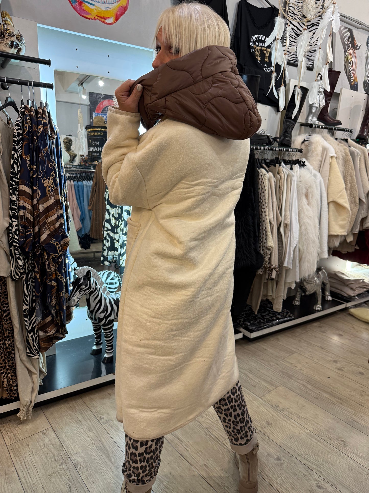 Manteau Wilfrid écru