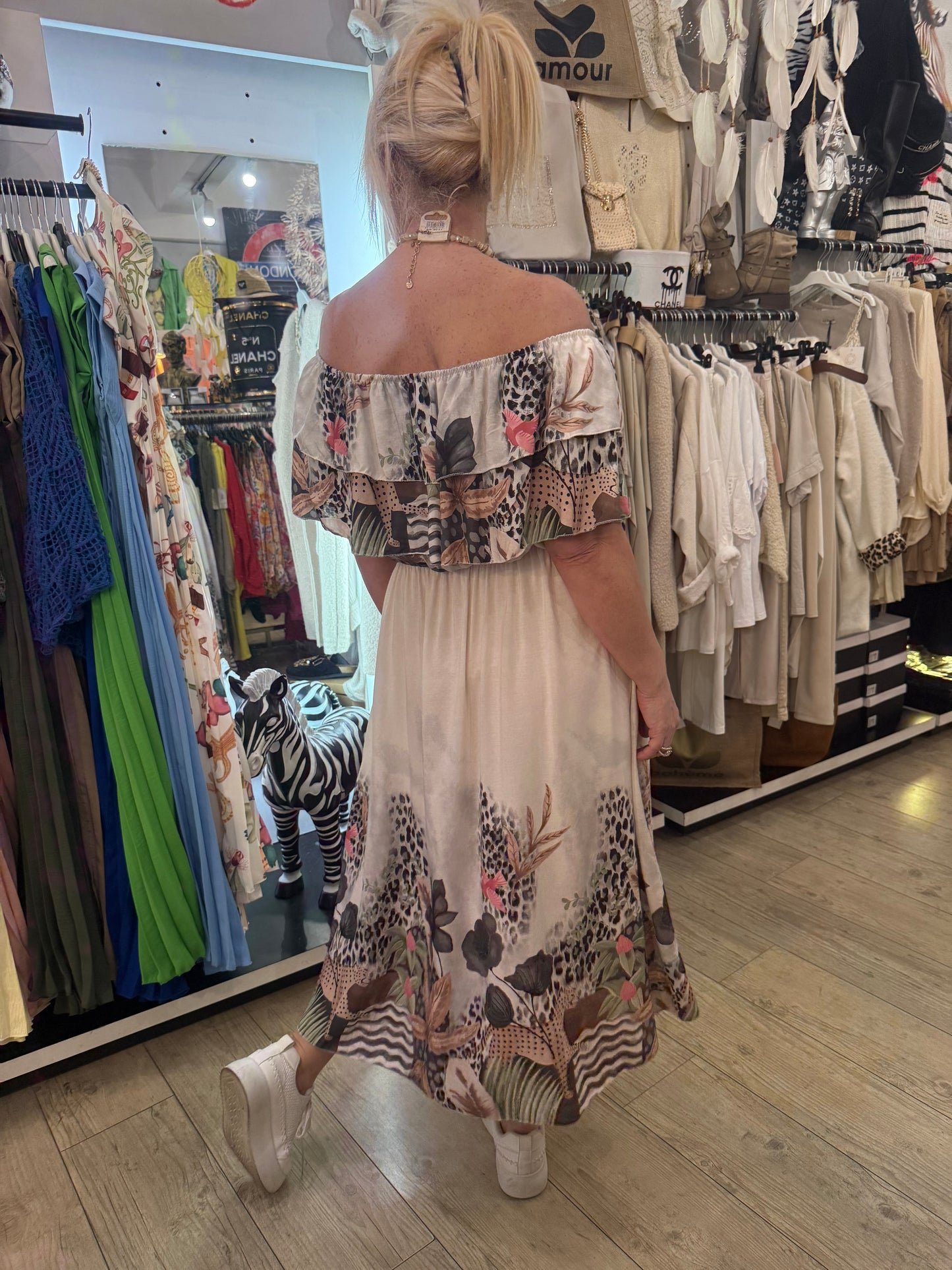 Robe jungle Carmen