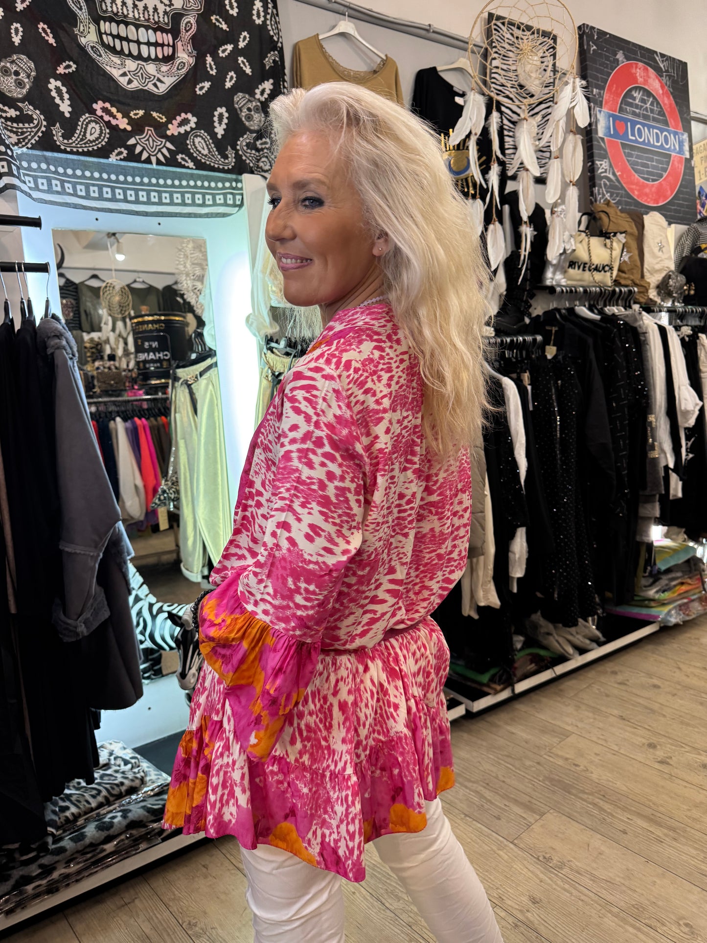 Robe Happy rose