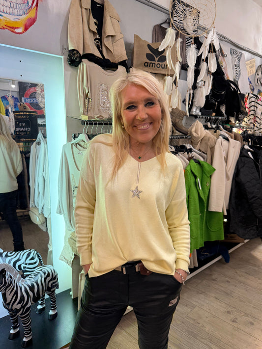 Pull star jaune