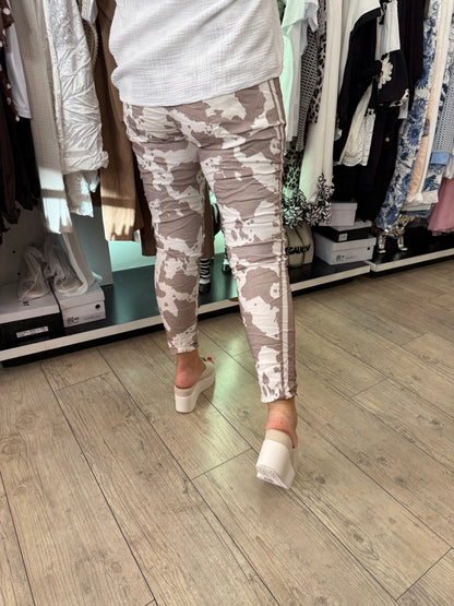 Pantalon Léo beige