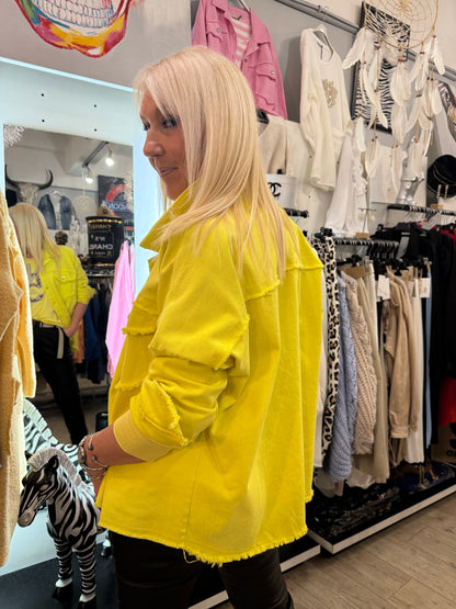 Veste Jean jaune