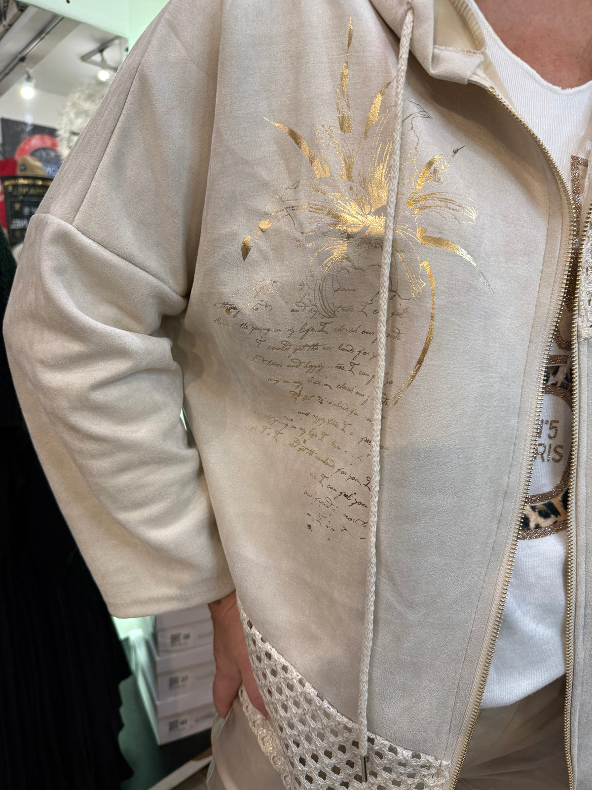 Veste Ali beige