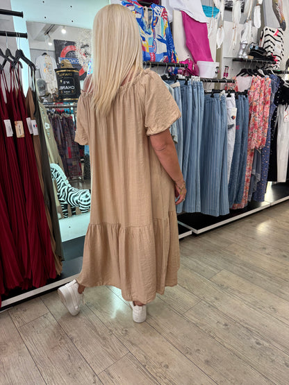 Robe Carmen camél