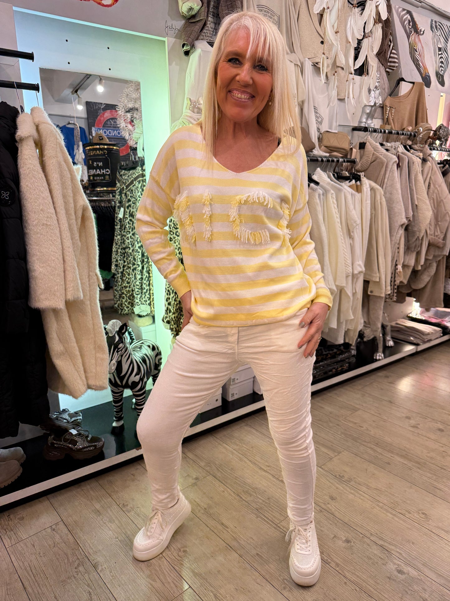 Pull St Malo jaune