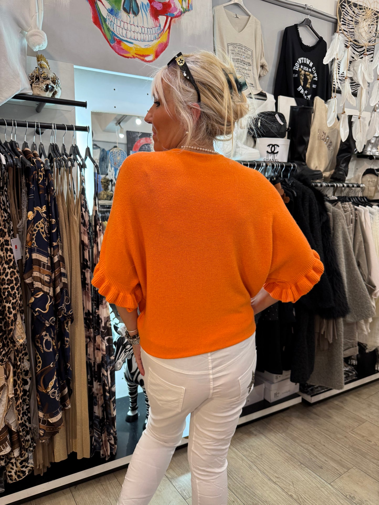 Pull froufrou orange